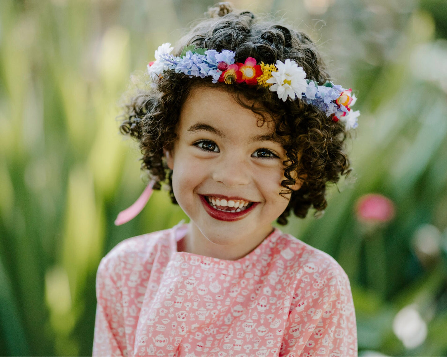 Time for tea pink abaya | cotton abaya | Liberty of London | Islamic kids dress | Jalabiya