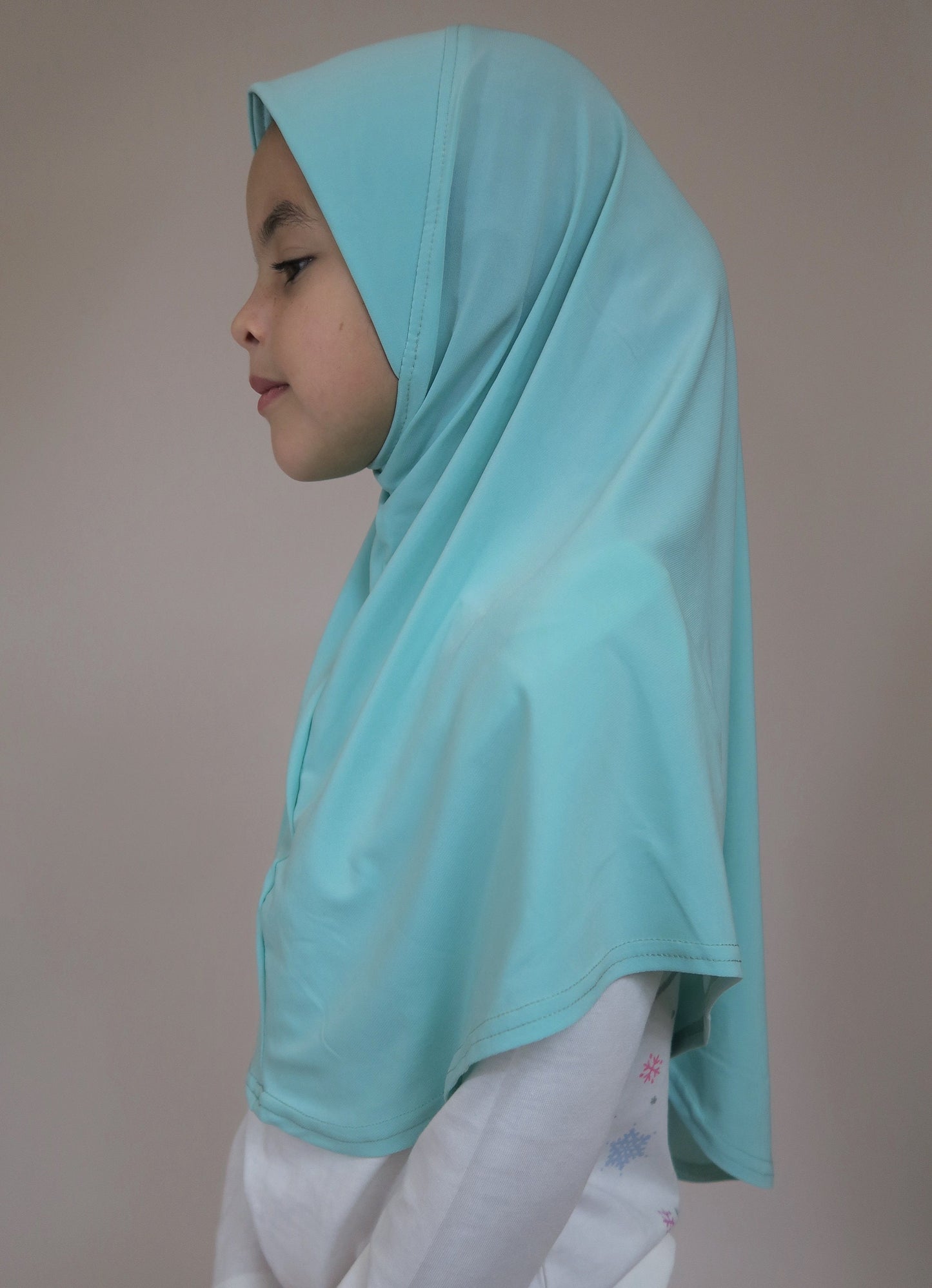 side of one piece hijab