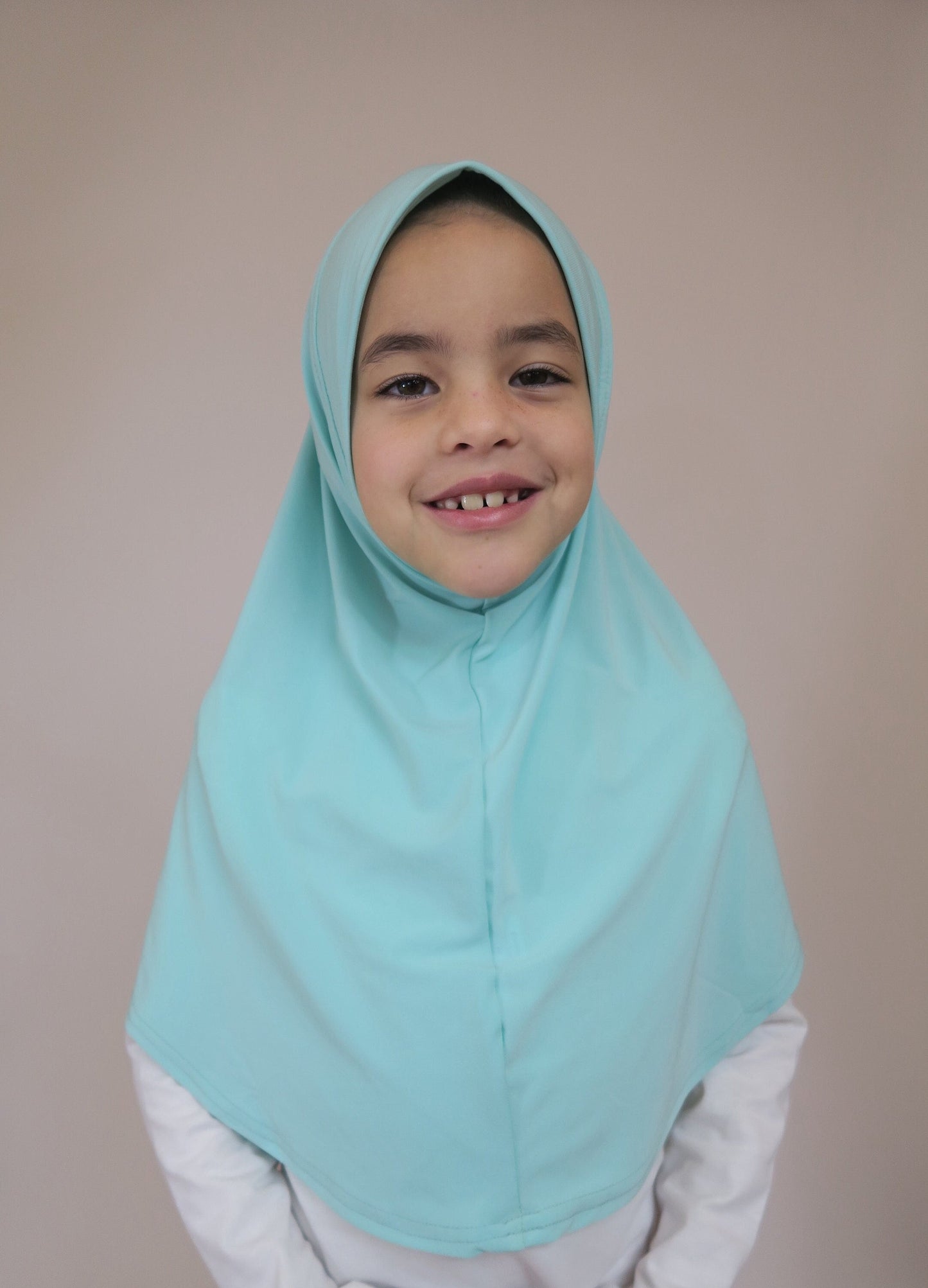 Front of one piece girls hijab