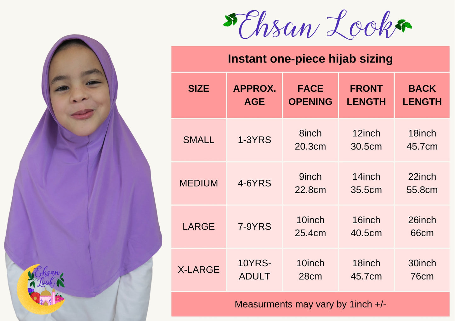 Girls Aqua Instant Hijab I Girls hijabs I Kids hijab I Amira hijab I kids scarves I instant hijab