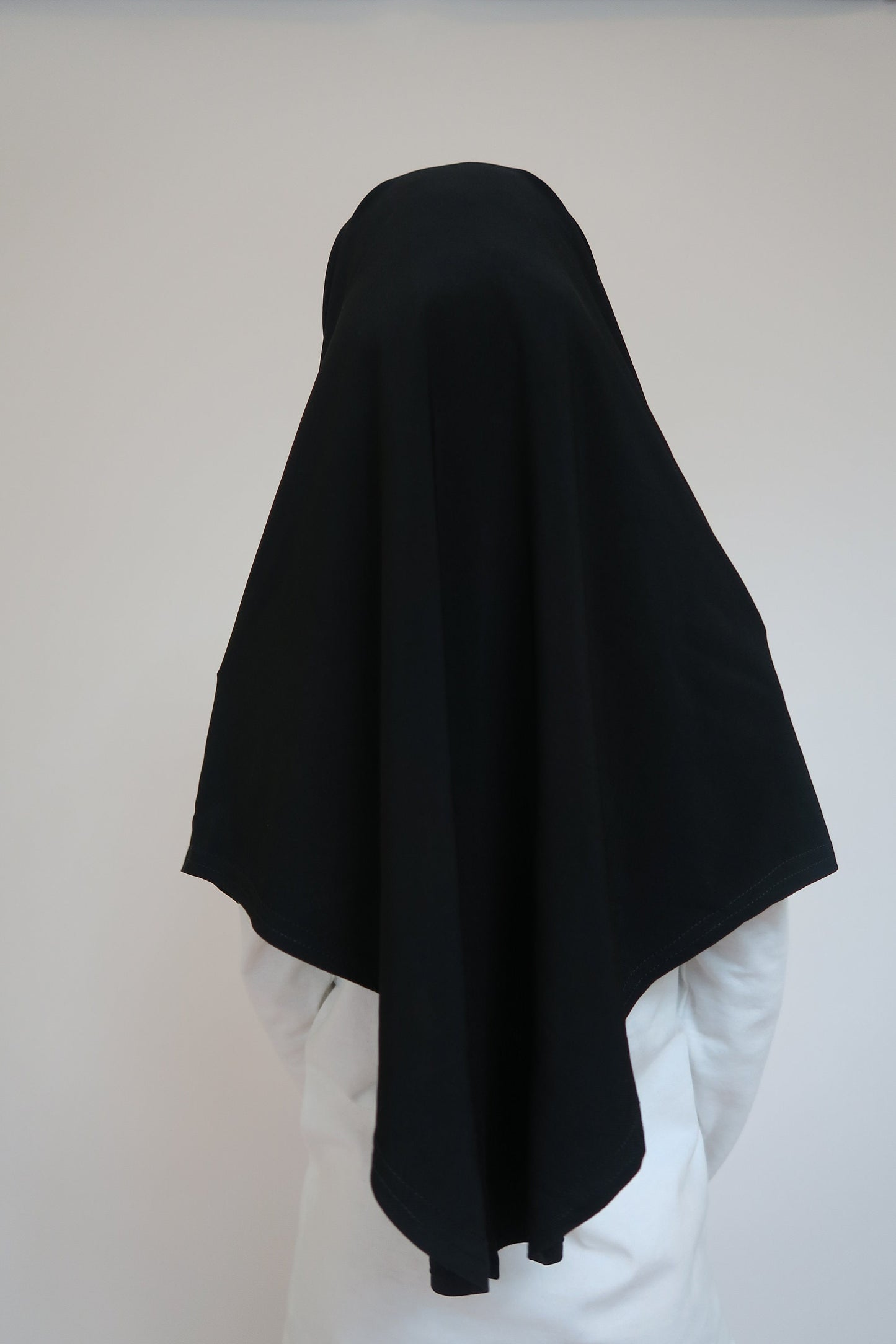 Girls Black Instant Hijab I Girls hijabs I Kids hijab I Amira hijab I kids scarves I instant hijab