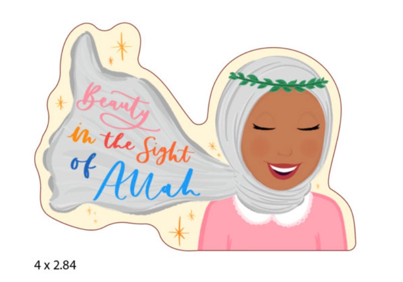 Hijabi Decal Sticker