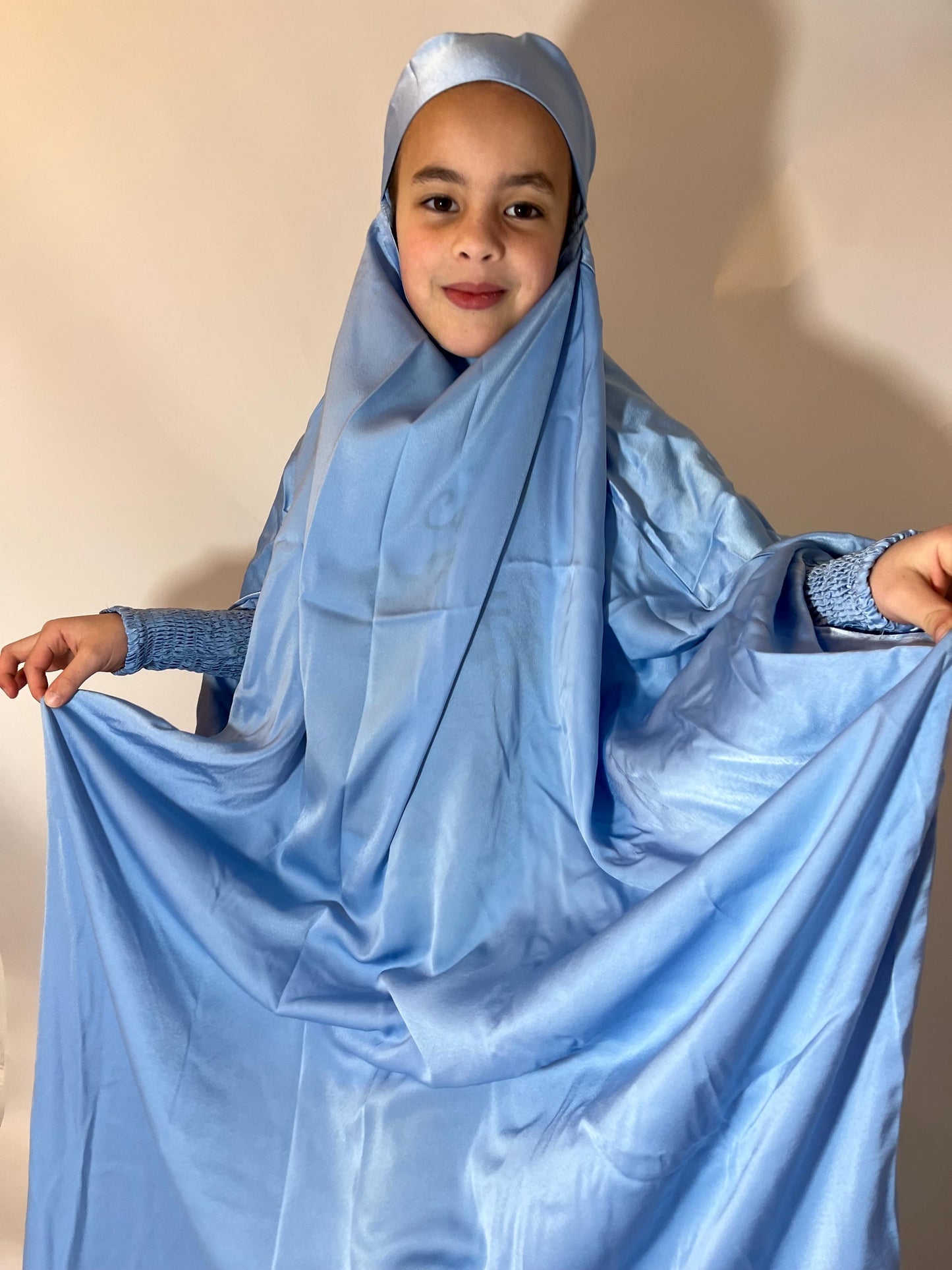 Girls Satin prayer dresses