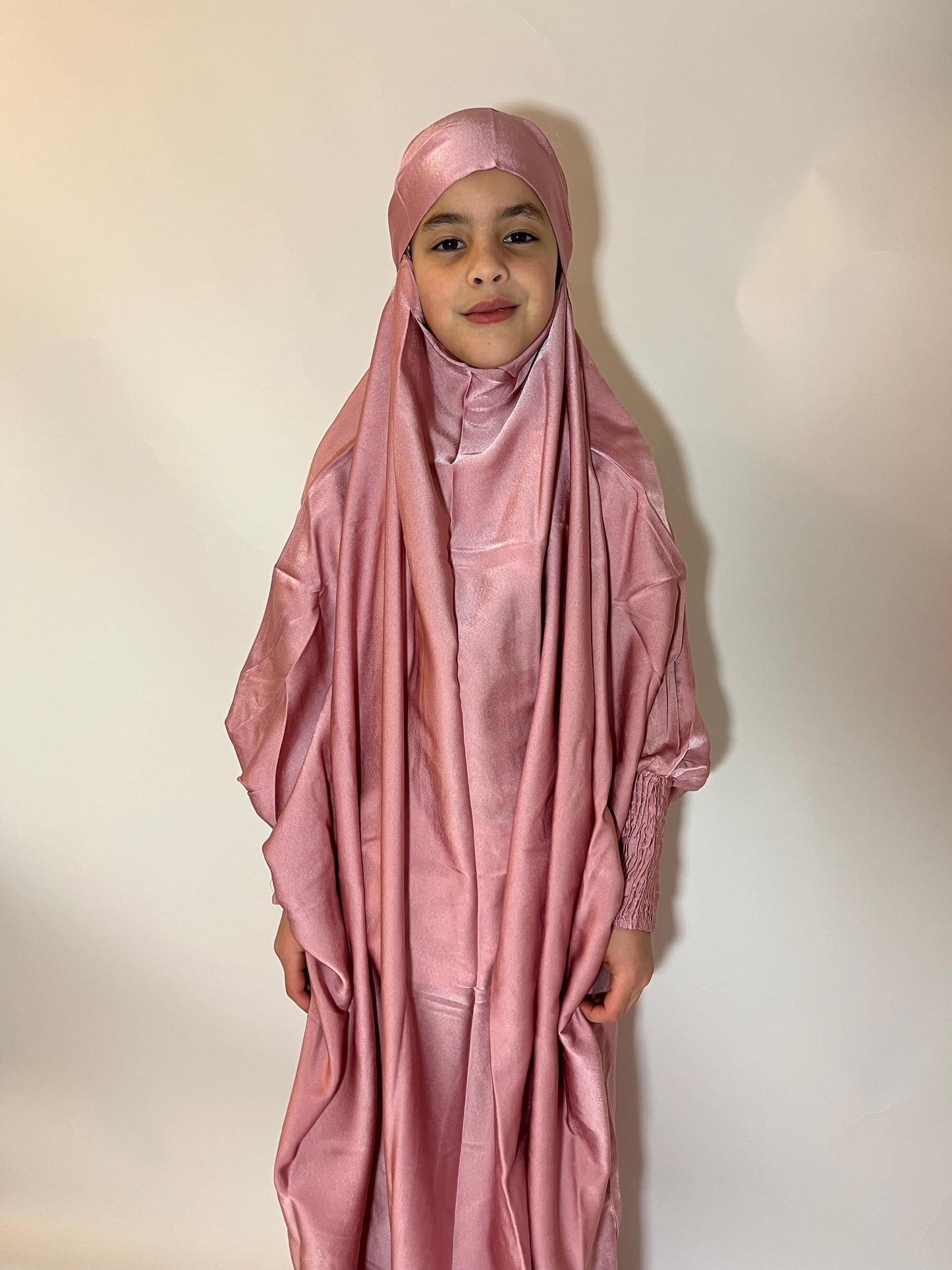 Girls Satin prayer dresses