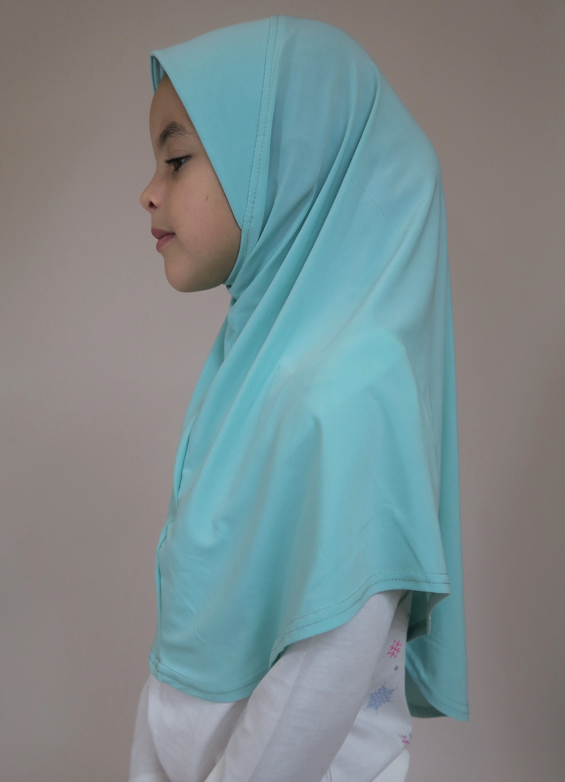 side of one piece hijab