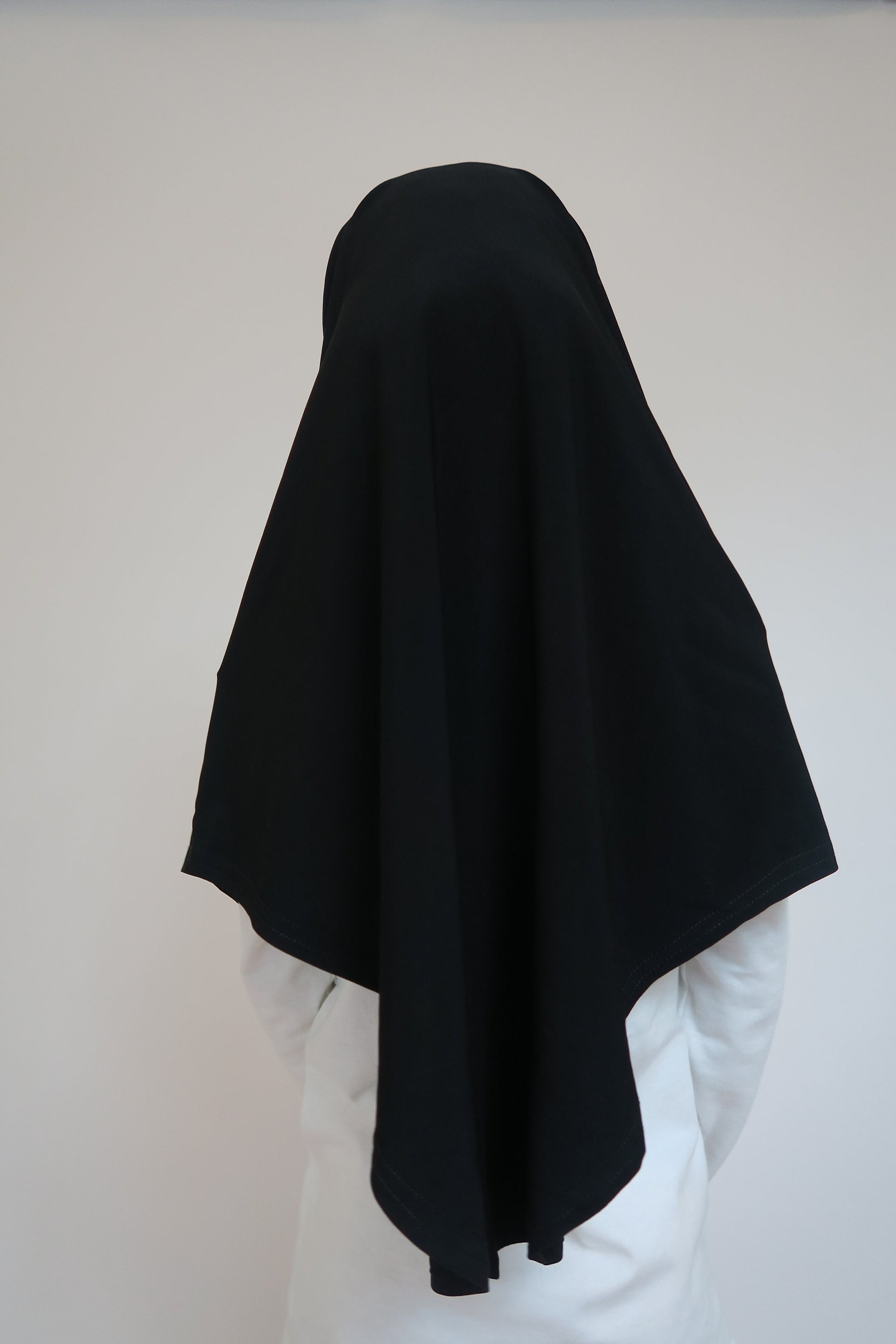 Girls Black Instant Hijab I Girls hijabs I Kids hijab I Amira hijab I kids scarves I instant hijab