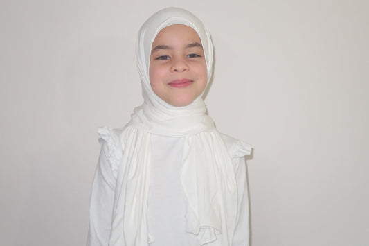 Premium Jersey Classic Shawl I kids hijab I matching mum hijab