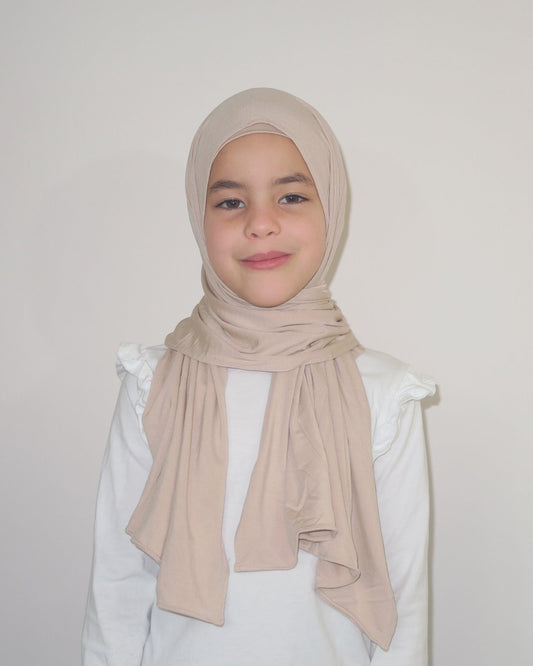 Premium Jersey Classic Shawl I kids hijab I matching mum hijab